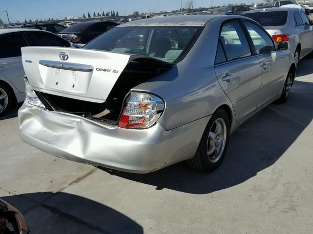 JTDBE30K930147919 - 2003 TOYOTA CAMRY LE SILVER photo 4