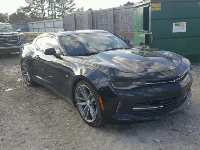 1G1FB1RS0G0147078 - 2016 CHEVROLET CAMARO LT BLACK photo 1