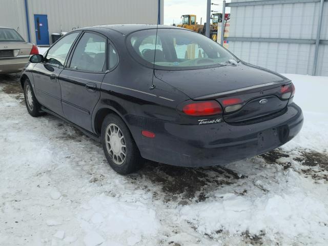 1FAFP53S1XG132806 - 1999 FORD TAURUS SE BLACK photo 3