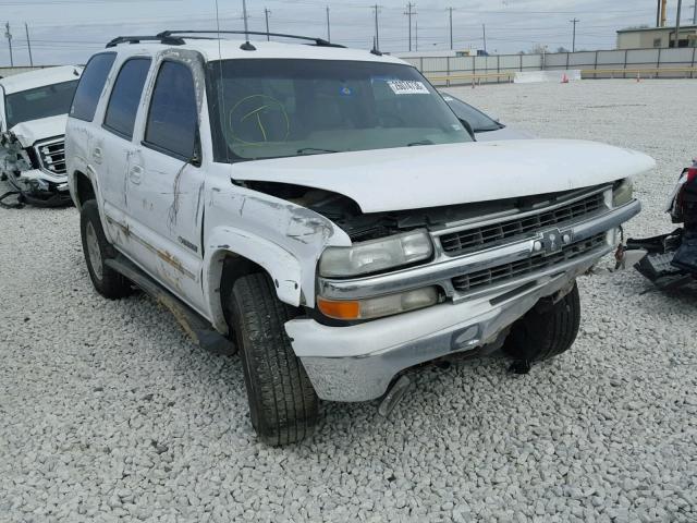 1GNEC13Z03R183615 - 2003 CHEVROLET TAHOE C150 WHITE photo 1