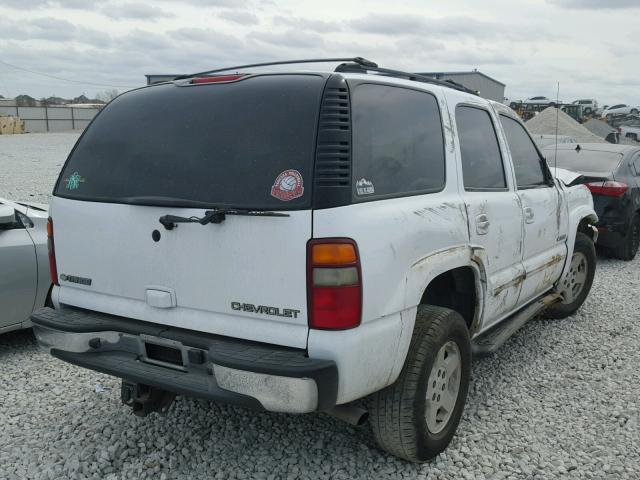 1GNEC13Z03R183615 - 2003 CHEVROLET TAHOE C150 WHITE photo 4