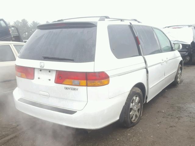 2HKRL18672H533157 - 2002 HONDA ODYSSEY EX WHITE photo 4