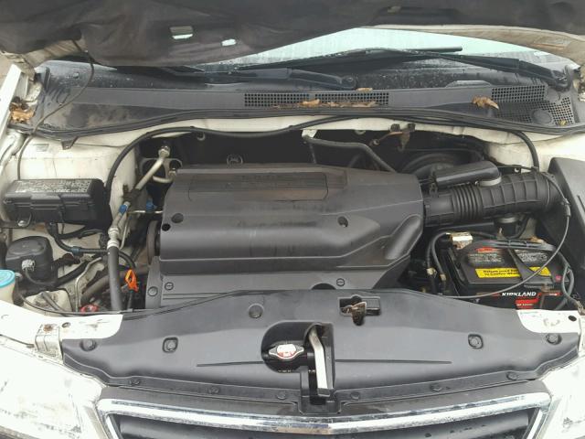 2HKRL18672H533157 - 2002 HONDA ODYSSEY EX WHITE photo 7