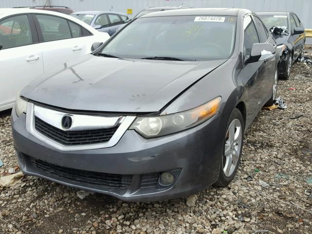 JH4CU26629C034718 - 2009 ACURA TSX CHARCOAL photo 2