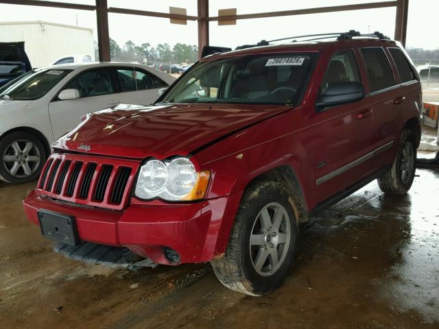 1J8GS48KX9C549151 - 2009 JEEP GRAND CHER RED photo 2