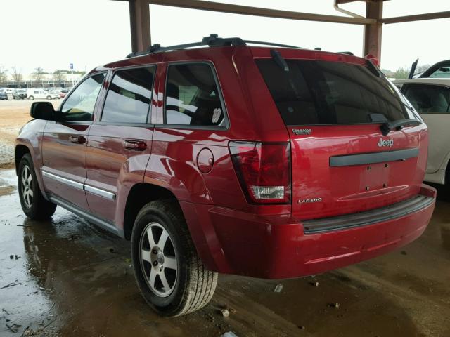 1J8GS48KX9C549151 - 2009 JEEP GRAND CHER RED photo 3