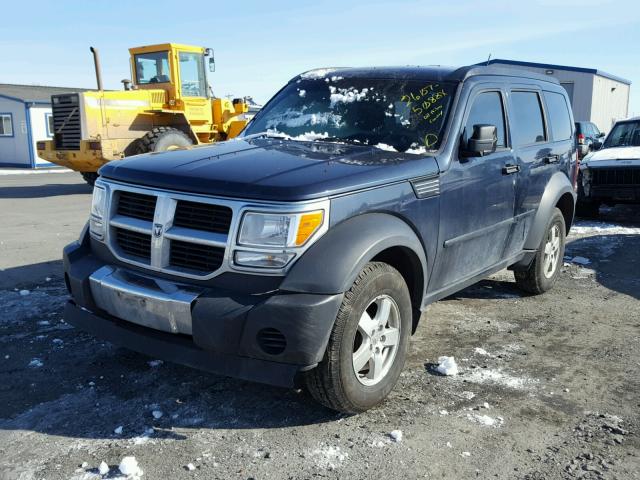 1D8GU28K18W151153 - 2008 DODGE NITRO SXT BLUE photo 2