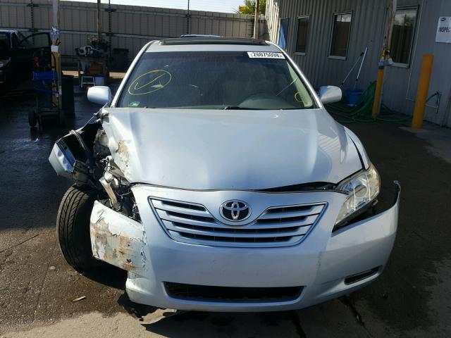 4T1BK46K57U520941 - 2007 TOYOTA CAMRY NEW BLUE photo 9