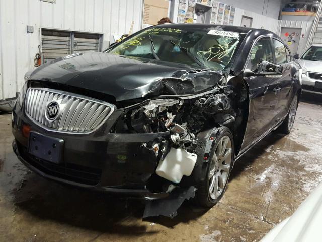 1G4GJ5E37CF112058 - 2012 BUICK LACROSSE T BLACK photo 2