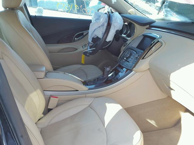 1G4GJ5E37CF112058 - 2012 BUICK LACROSSE T BLACK photo 5