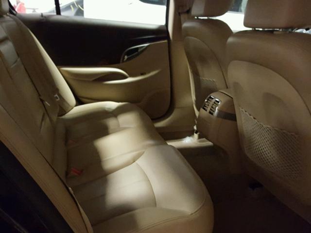 1G4GJ5E37CF112058 - 2012 BUICK LACROSSE T BLACK photo 6