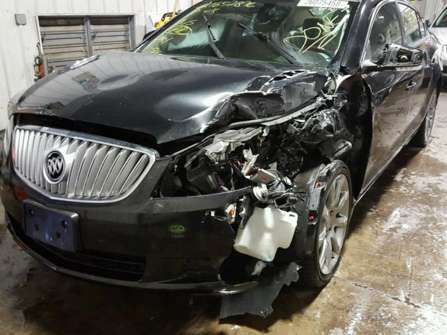 1G4GJ5E37CF112058 - 2012 BUICK LACROSSE T BLACK photo 9