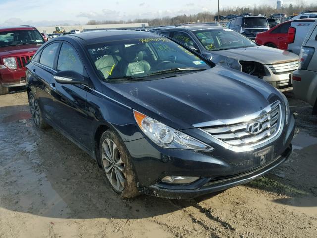 5NPEC4AB9DH584041 - 2013 HYUNDAI SONATA SE BLUE photo 1