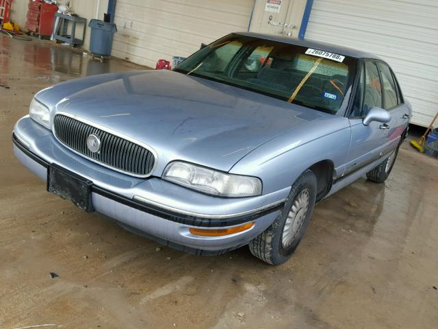 1G4HP52K0VH404835 - 1997 BUICK LESABRE CU BLUE photo 2