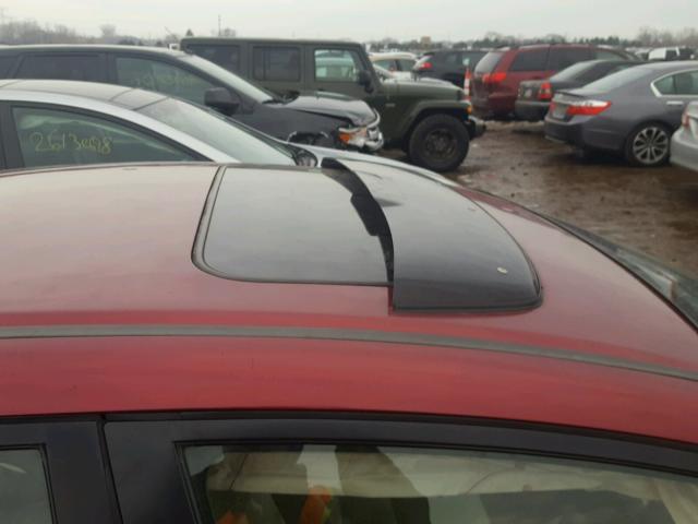 1HGFA16836L101410 - 2006 HONDA CIVIC EX Tünd qırmızı foto 9