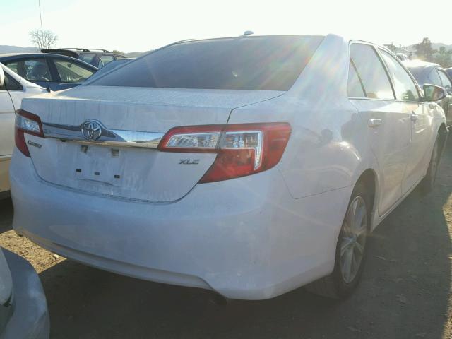 4T4BF1FK0ER382358 - 2014 TOYOTA CAMRY L WHITE photo 4