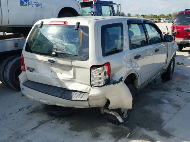 1FMCU02739KB28970 - 2009 FORD ESCAPE XLS WHITE photo 4