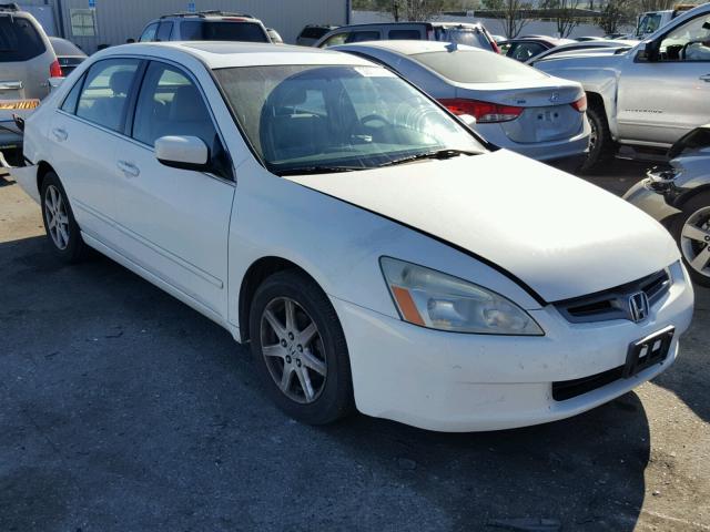 1HGCM66854A085985 - 2004 HONDA ACCORD EX WHITE photo 1