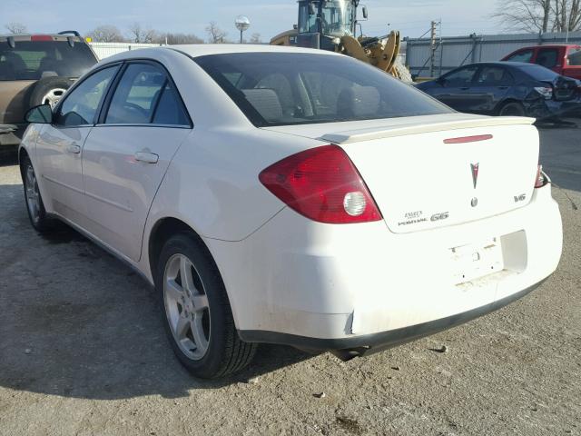 1G2ZG58N374221065 - 2007 PONTIAC G6 BASE WHITE photo 3