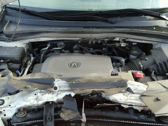 2HNYD2H3XCH534540 - 2012 ACURA MDX TECHNO WHITE photo 7