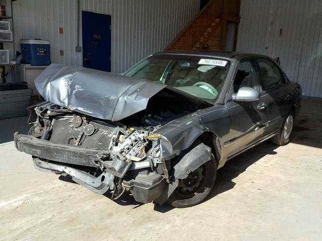 KNAGD126015071548 - 2001 KIA OPTIMA MAG GRAY photo 2