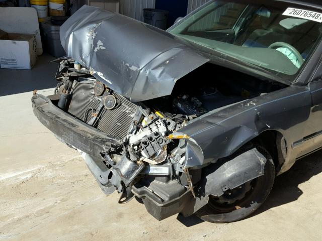 KNAGD126015071548 - 2001 KIA OPTIMA MAG GRAY photo 9