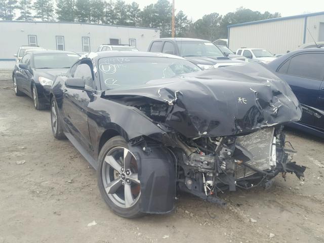 1FA6P8AM5G5214250 - 2016 FORD MUSTANG BLACK photo 1