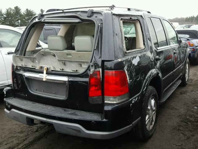 5LMEU88H13ZJ01186 - 2003 LINCOLN AVIATOR 黑色 照片 4