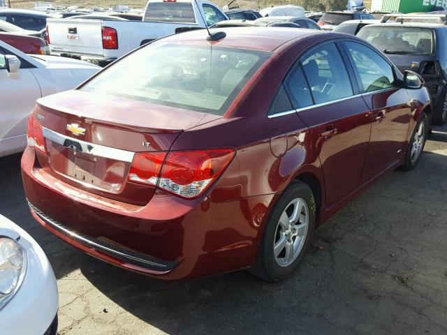 1G1PE5SB2G7168633 - 2016 CHEVROLET CRUZE LIMI RED photo 4