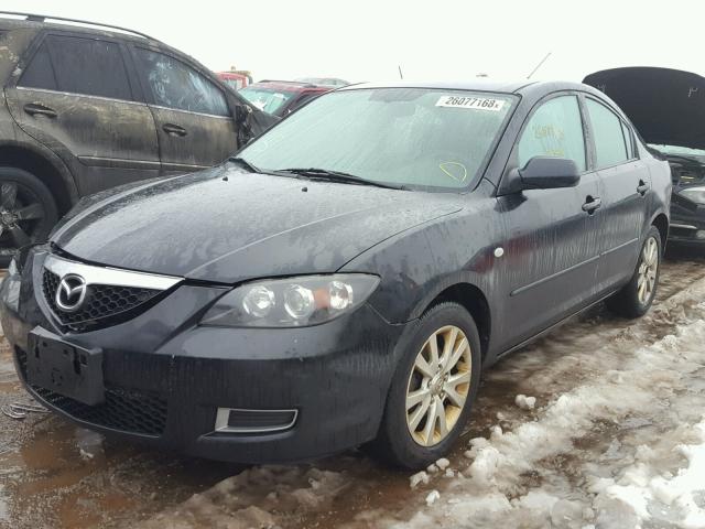 JM1BK12F271757156 - 2007 MAZDA 3 I BLACK photo 2