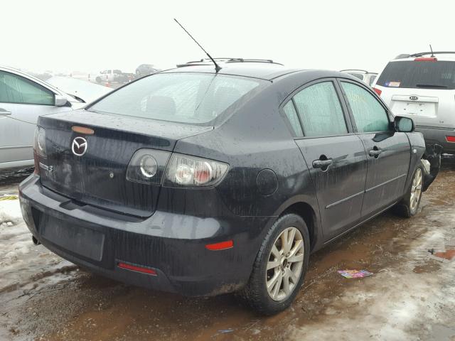 JM1BK12F271757156 - 2007 MAZDA 3 I BLACK photo 4