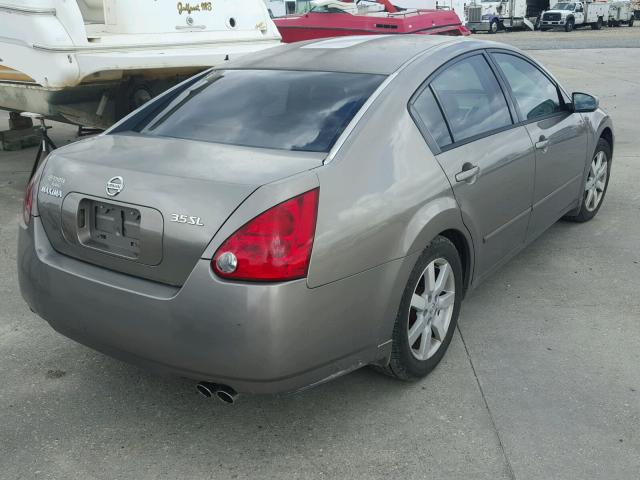 1N4BA41E06C810670 - 2006 NISSAN MAXIMA SE TAN photo 4