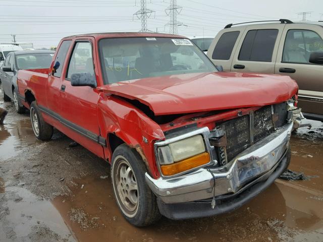 1B7GL23X9TS575829 - 1996 DODGE DAKOTA RED photo 1