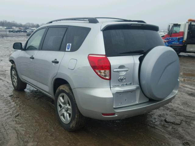 JTMZD33V065029269 - 2006 TOYOTA RAV4 SILVER photo 3