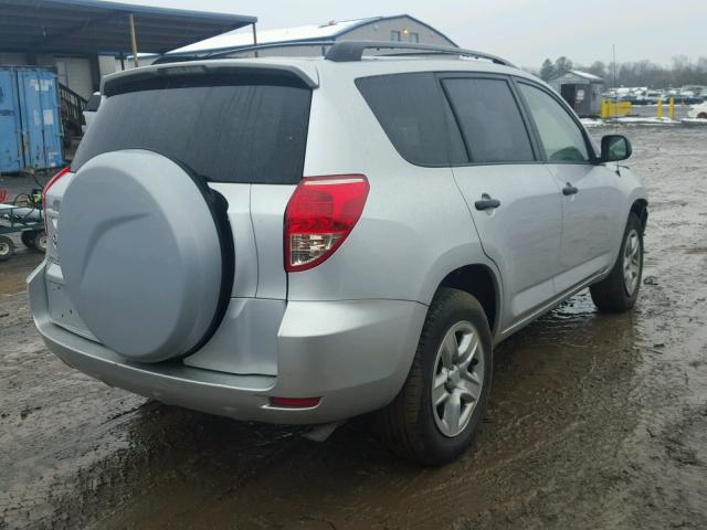 JTMZD33V065029269 - 2006 TOYOTA RAV4 SILVER photo 4