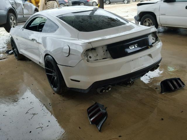 1FA6P8CF1G5302890 - 2016 FORD MUSTANG GT WHITE photo 3