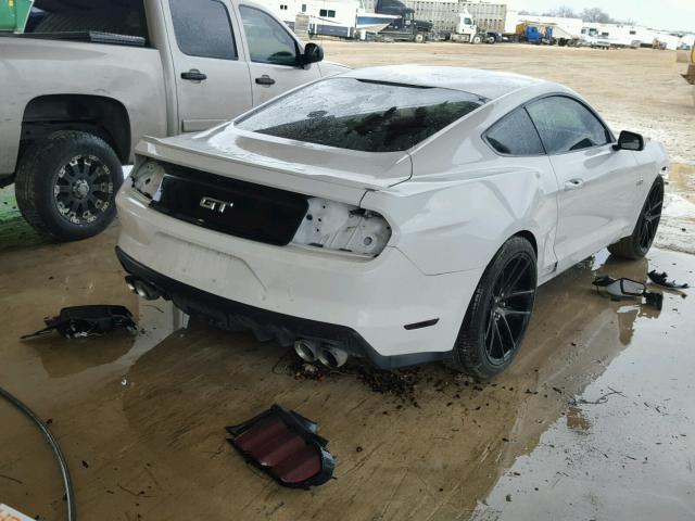 1FA6P8CF1G5302890 - 2016 FORD MUSTANG GT WHITE photo 4