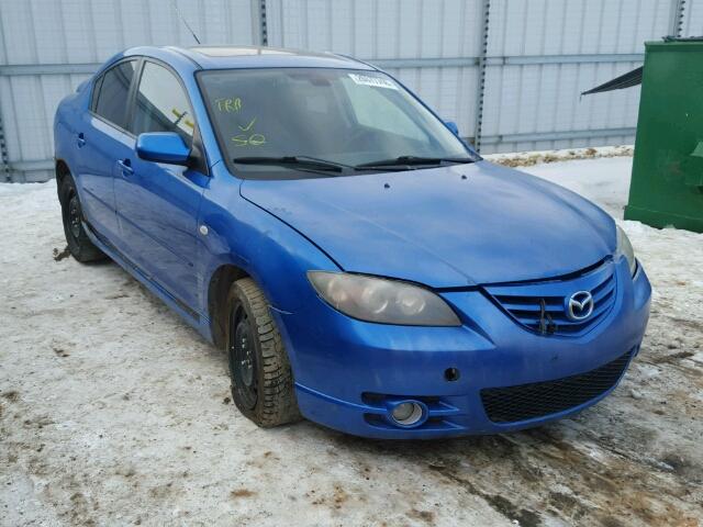 JM1BK123X51243199 - 2005 MAZDA 3 S BLUE photo 1