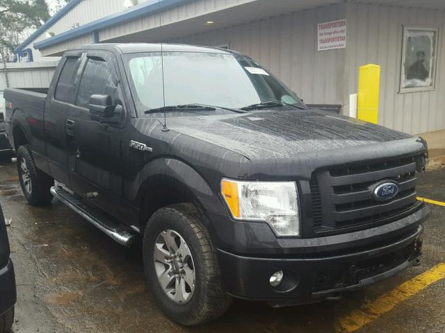 1FTFX1EF0BFA76424 - 2011 FORD F150 SUPER BLACK photo 1