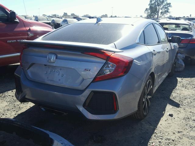 2HGFC1E53HH704424 - 2017 HONDA CIVIC SI SILVER photo 4