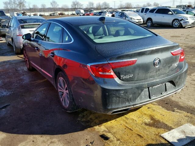 1G4ZP5SS4HU167315 - 2017 BUICK LACROSSE E CHARCOAL photo 3