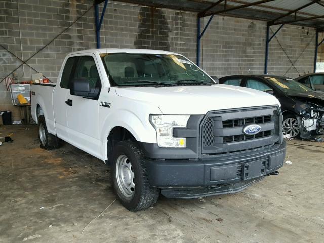 1FTFX1EF6FFA60007 - 2015 FORD F150 SUPER WHITE photo 1