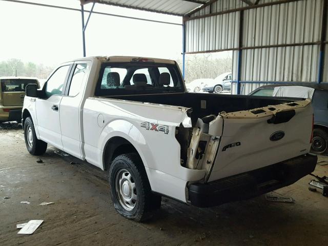 1FTFX1EF6FFA60007 - 2015 FORD F150 SUPER WHITE photo 3