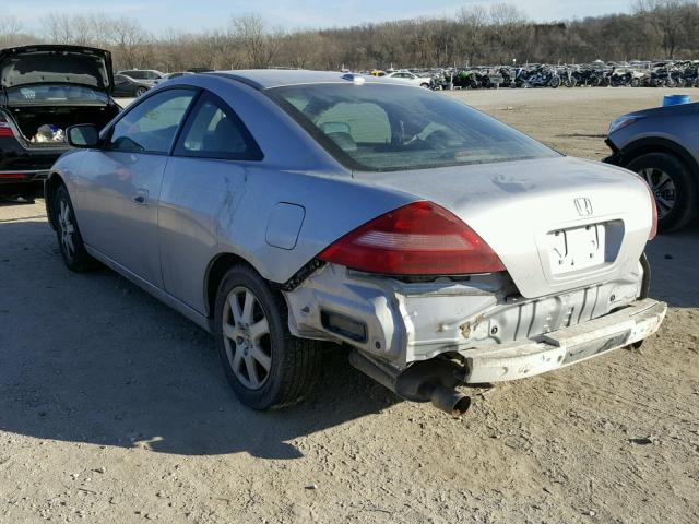 1HGCM82765A002719 - 2005 HONDA ACCORD EX SILVER photo 3