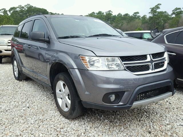 3C4PDCAB4DT557913 - 2013 DODGE JOURNEY SE GRAY photo 1