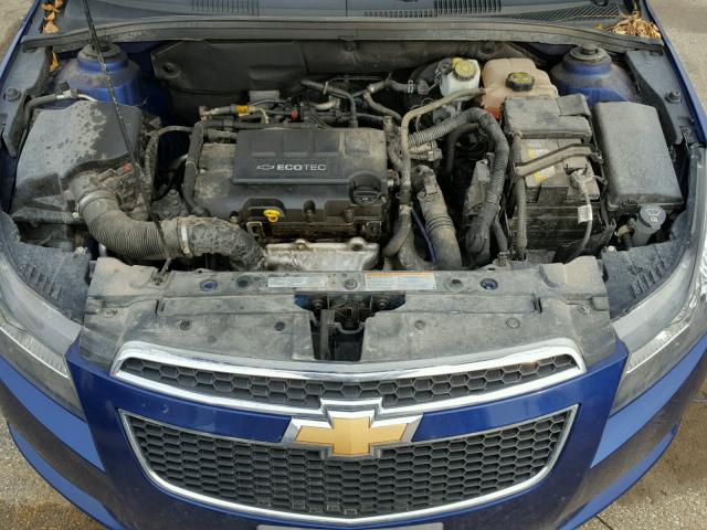 1G1PC5SB3D7139224 - 2013 CHEVROLET CRUZE LT BLUE photo 7