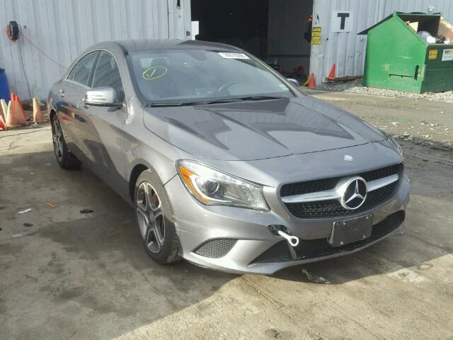 WDDSJ4EB8EN046571 - 2014 MERCEDES-BENZ CLA 250 GRAY photo 1