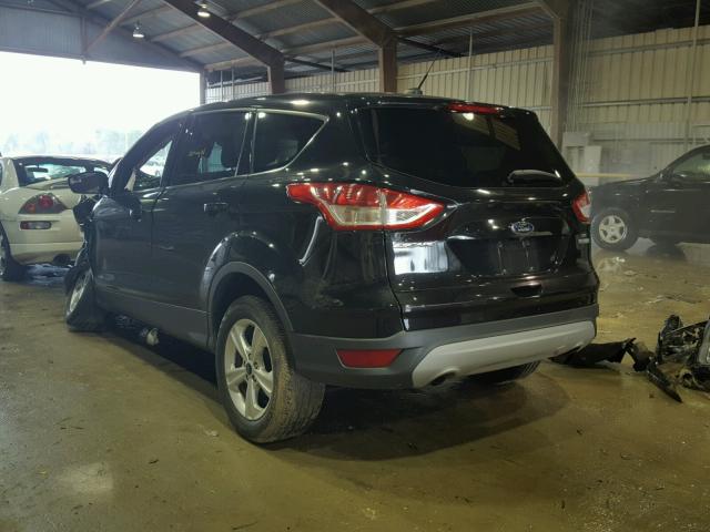 1FMCU0GX6EUB78026 - 2014 FORD ESCAPE SE BLACK photo 3