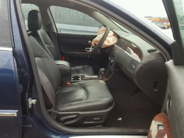 2G4WD582381321866 - 2008 BUICK LACROSSE C BLUE photo 5