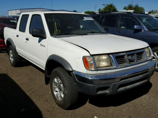 1N6ED27T5YC385505 - 2000 NISSAN FRONTIER C WHITE photo 1